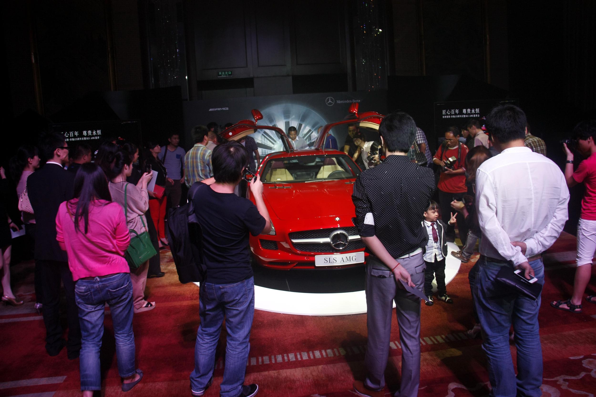 中寰創世全程策劃執行奔馳AMG鑒賞會
