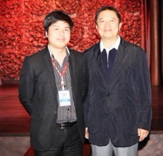 胡志輝等河南企業家代表“走進建業 對話胡葆森”