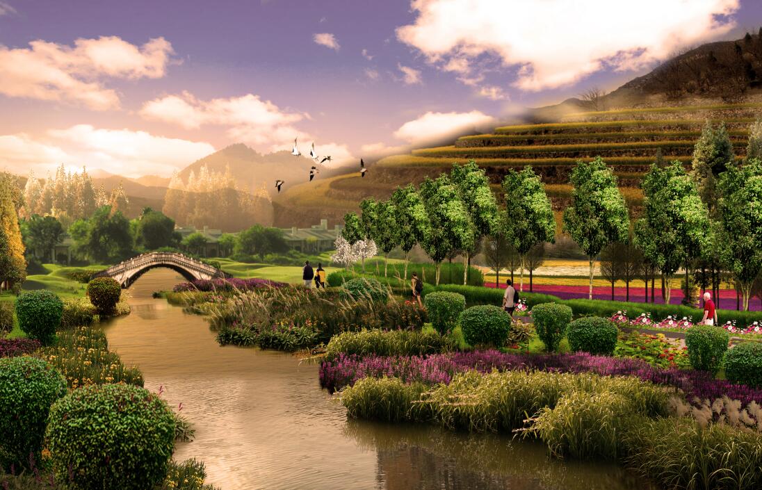 中寰創(chuàng)世簽約平頂山汝州金龍花海項目——打造花海生態(tài)園